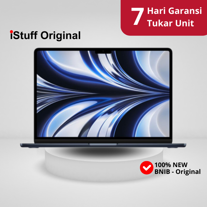 Apple Macbook Air M2 Chip 2022 512GB 256GB Garansi Resmi