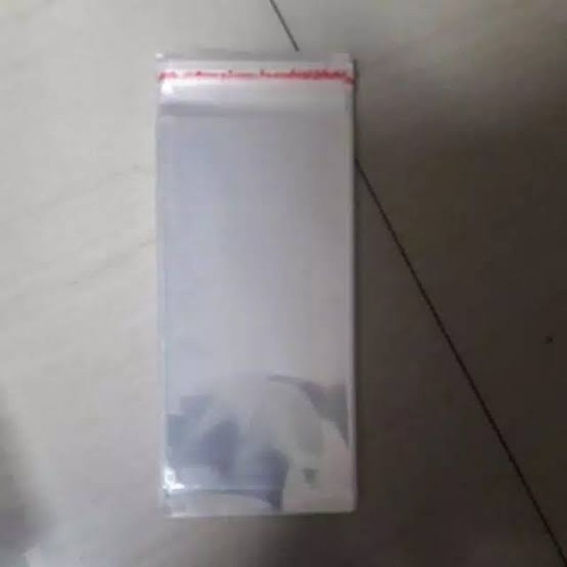 (100Pcs) OPP Plastik 7x15 dan 8x15 Super Tebal 32 Micron