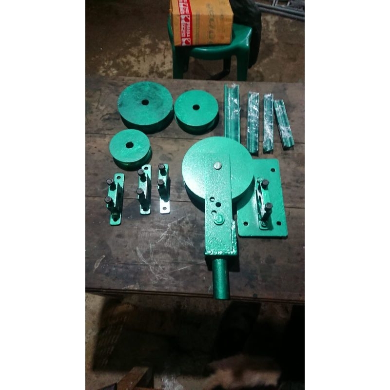 bending pipa besi 1 inch ¾ inch ½ inch ⅝ inch..