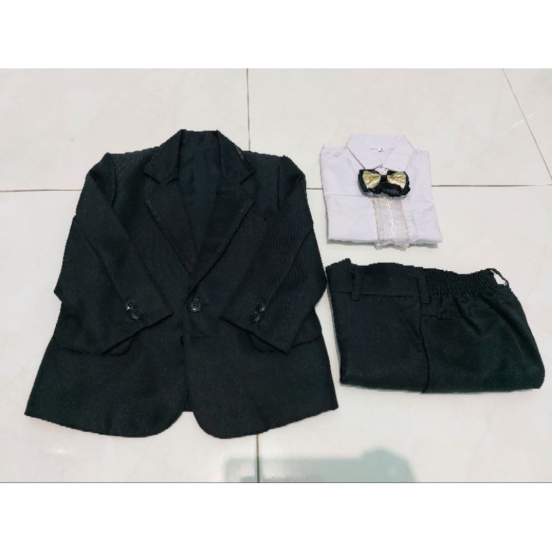 Preloved Jas anak Tuxedo second