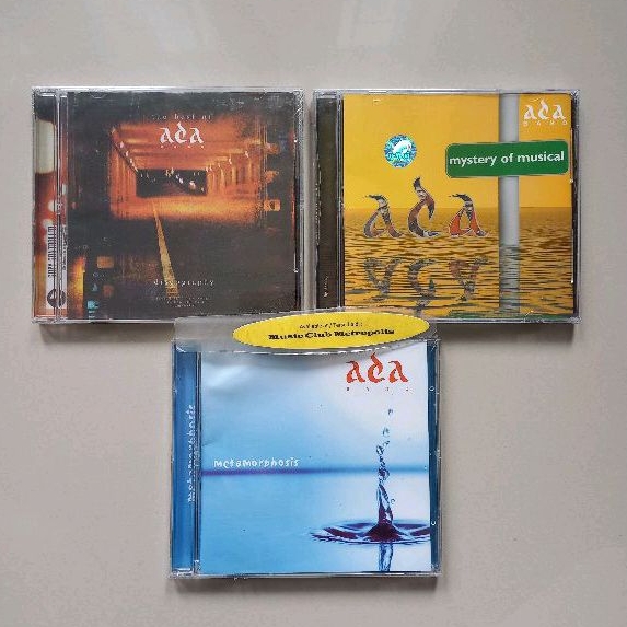 CD ADA BAND - MYSTERY OF MUSICAL/METAMORPHOSIS/THE BEST OF
