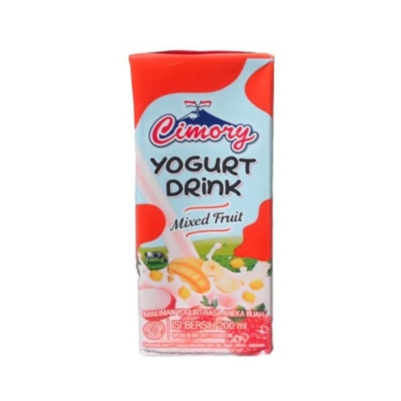 Cimory Yogurt Drink Kotak 200 ml Yogurt mixed Fruit