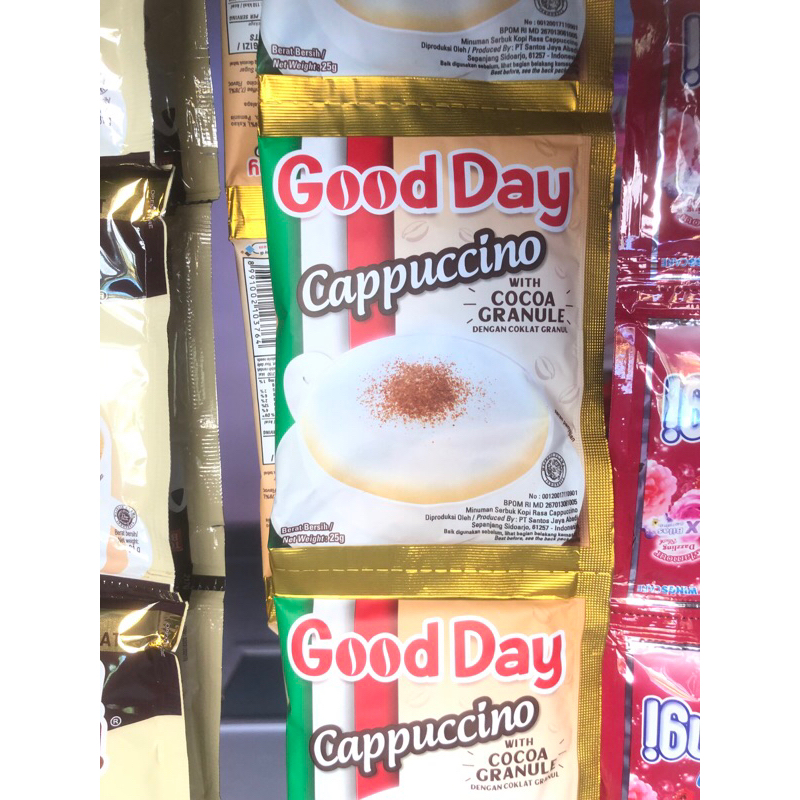 

GOODDAY CAPPUCINO isi 10 Pcs x 25gr