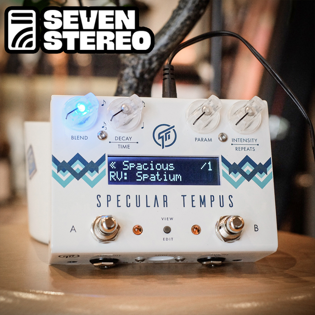 GFI System Specular Tempus Delat And Reverb Effect Pedal