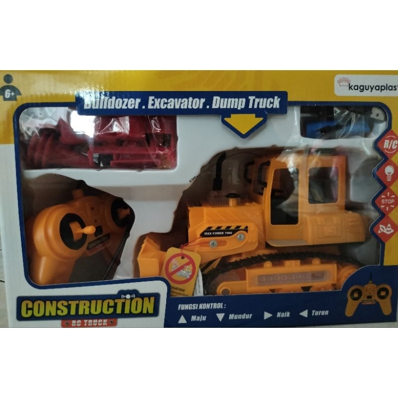 MAINAN ANAK RC MOBIL RC REMOTE MOBIL BULDOZER