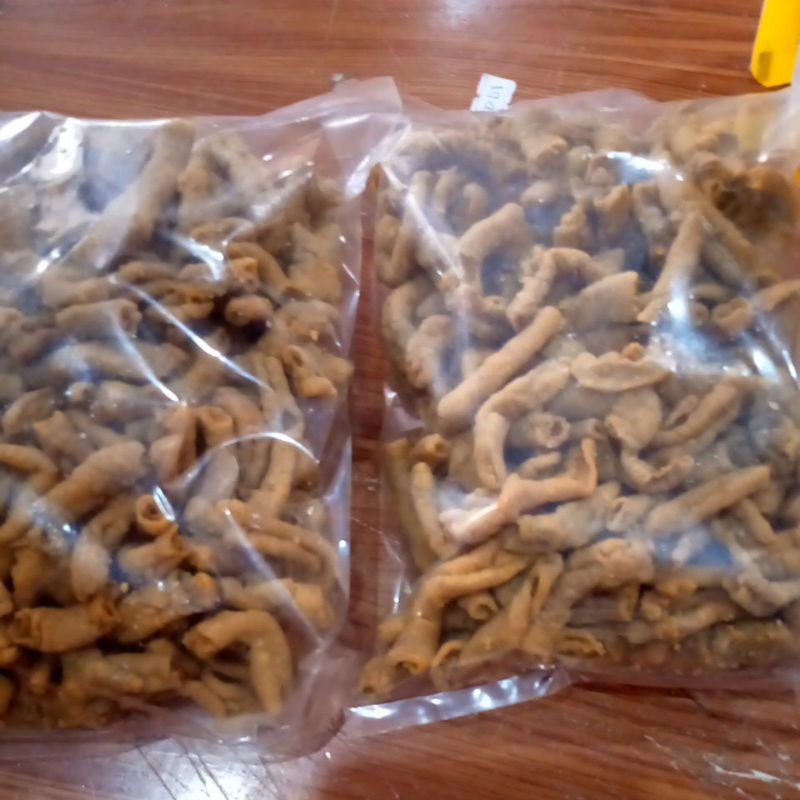 

kripik usus berat 250grm