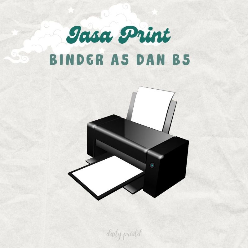 

PRINT BINDER MURAH A5 DAN B5