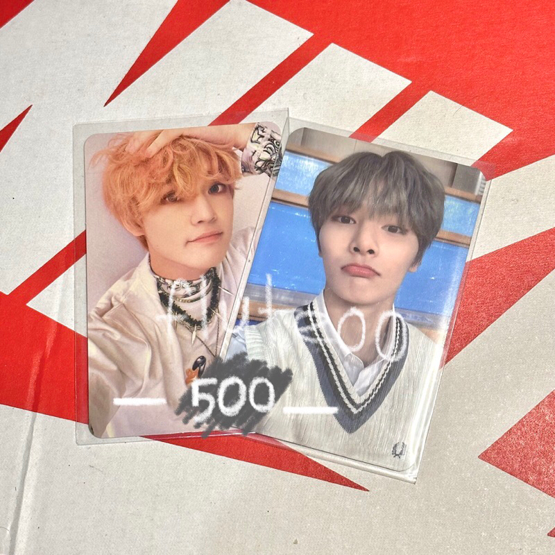 [ baca desc ] pc photocard straykids skz ayen i.n jeongin appmus inseng inlife & chenle nct dream ki