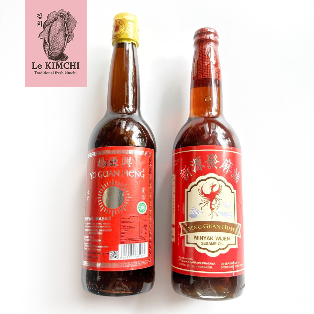 

Yo Guan Heng Minyak Wijen Matahari Seng Guan Huat HALAL Sesame Oil 620 ml Yoguanheng Sengguanhuat Minyak wijen murni