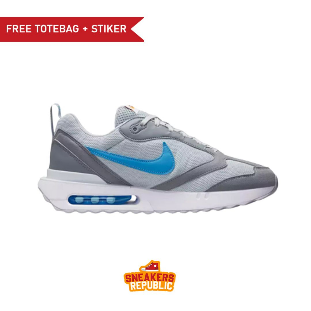 SEPATU NIKE AIR MAX DAWN WOLF BLUE SNEAKER ORIGINAL FOOTWEAR AUTHENTIC