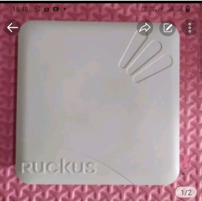 Ruckus 7321 + PoE Injector Gigabit