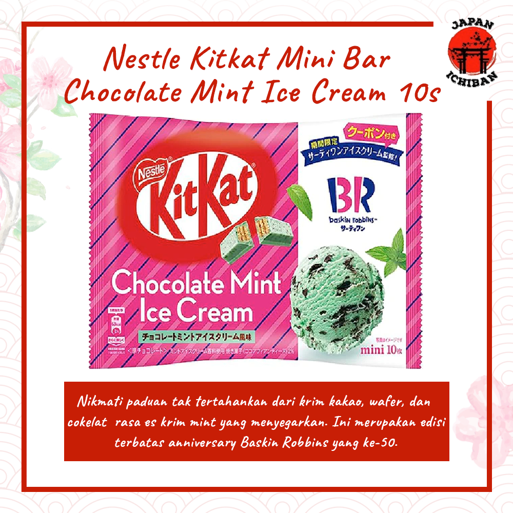 

QH Nestle Kitkat Mini Bar Camilan Cokelat Bestseller Original Japan