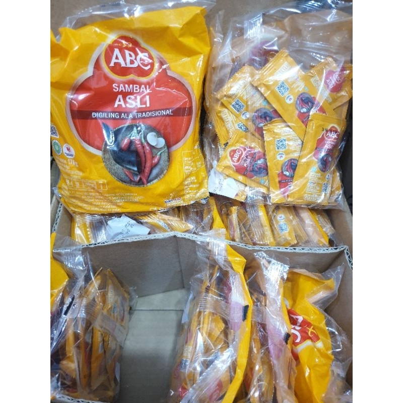 

Saus Sambal Asli ABC isi 22 Sachet