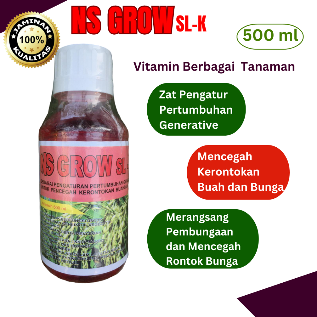 NS Grow 500 ml - Pupuk Pembuahan dan Generative