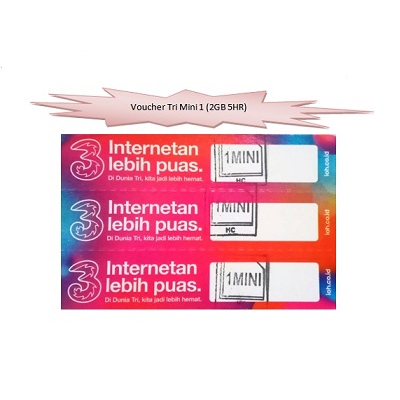 Voucher Paket Data Tri Mini1