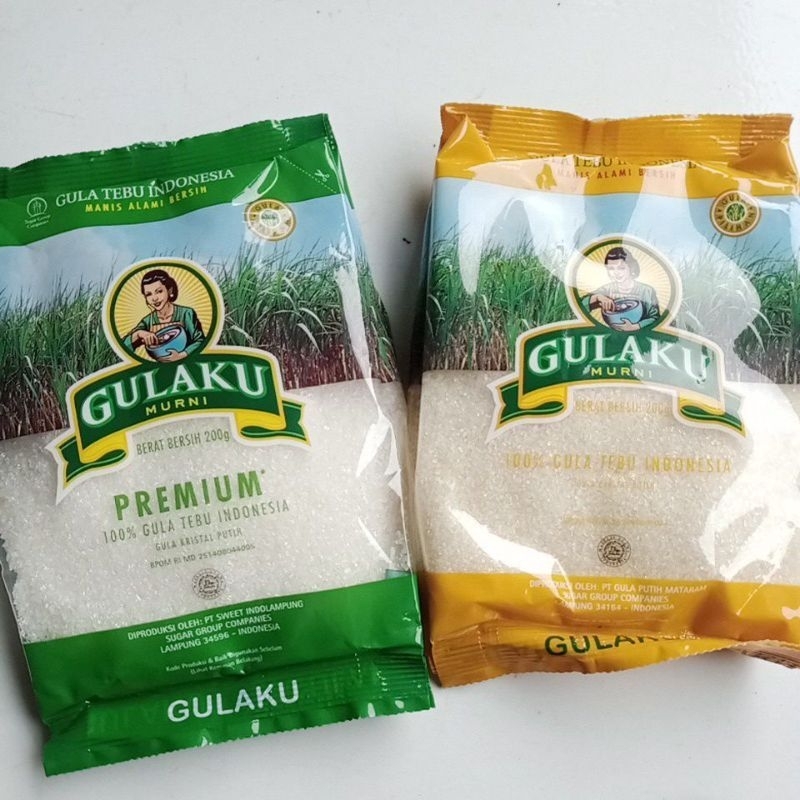 

GULAKU KEMASAN 1 KG /GULA PREMIUM.ISI RANDOM.