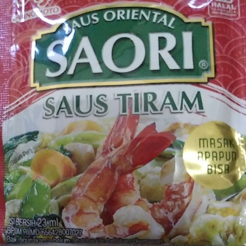 

Saori saos tiram sachet