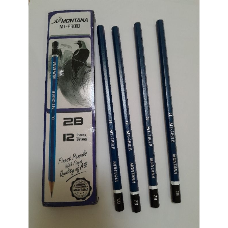 

Montana Pensil 2B MT-2B01B 1Pcs