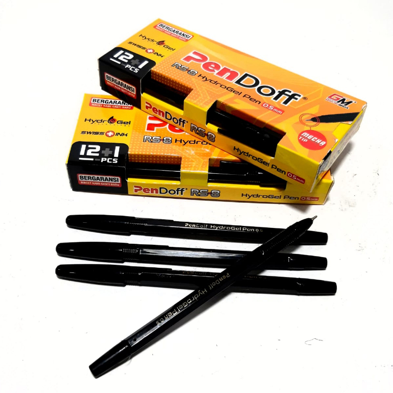 

Harga Per (6pcs ) Pulpen Hydro Gel 0.5mm Hitam RS-8 PenDoff