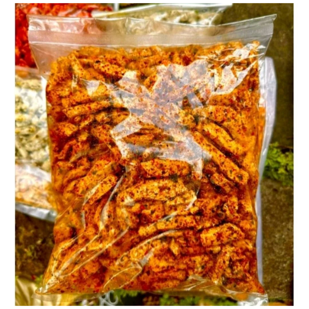 

Stik Basreng pedas daun jeruk 500gram