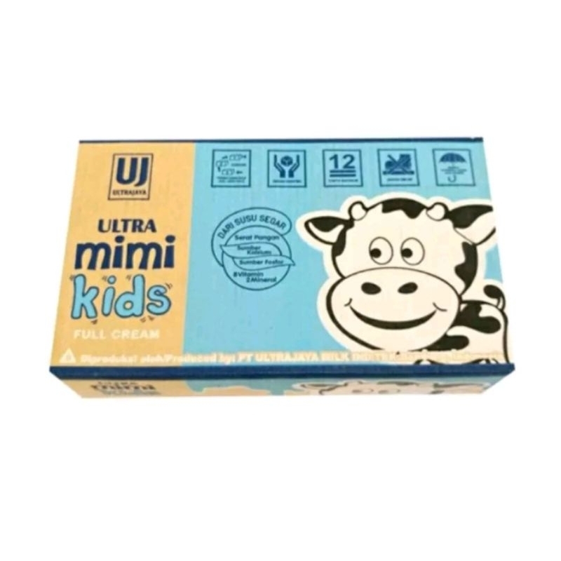 

Ultra Mimi Kids Susu UHT Full Cream 125 ml 1 dus
