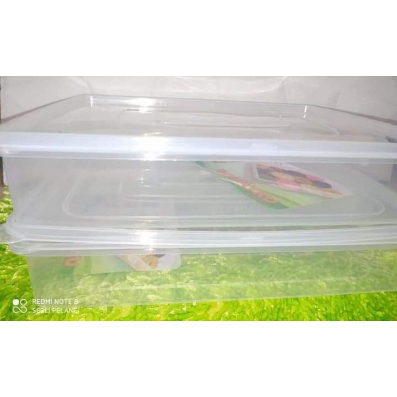 Tempat Donat/Box Donat Nagamas/Donatku/Box Donat Kotak Plastik/Wadah Kue