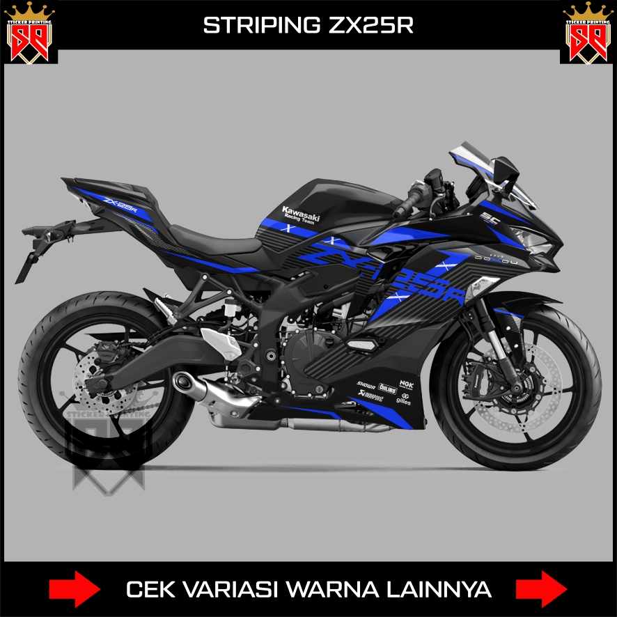 STRIPING STICKER DECAL NINJA ZX25R / KAWASAKI NINJA ZX25R- ZX 25R