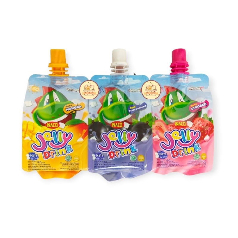 

Inaco Jelly drink 120gr - Minuman Jelly manis Enak Segar