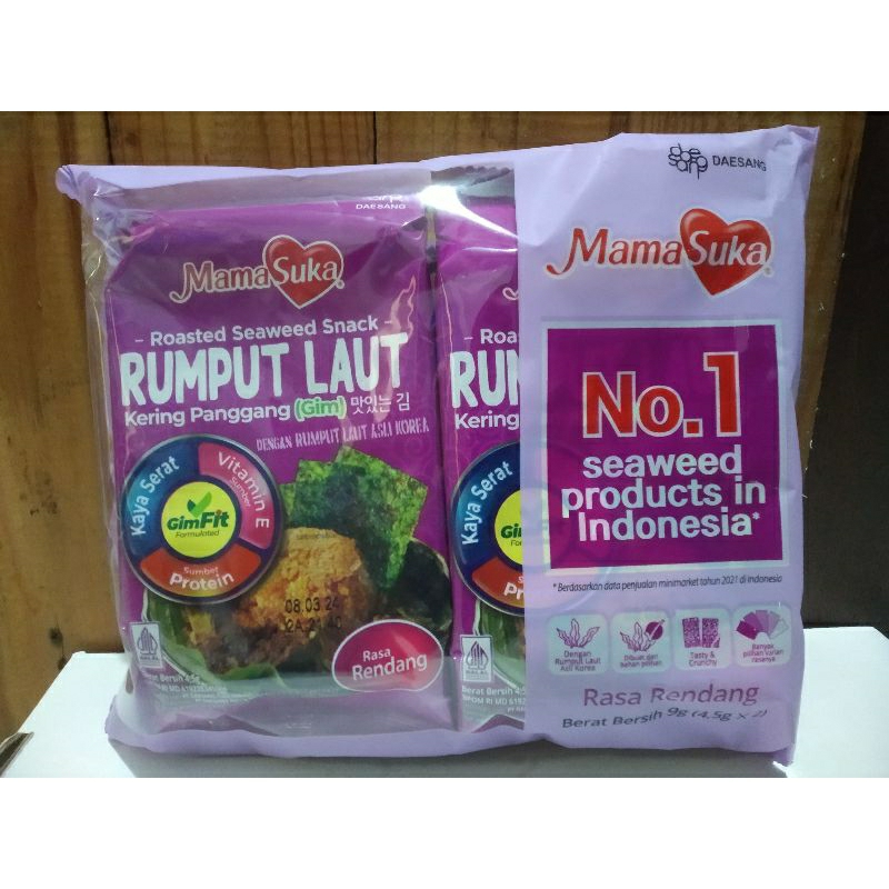 

Rumput Laut Nori Mamasuka Rendang