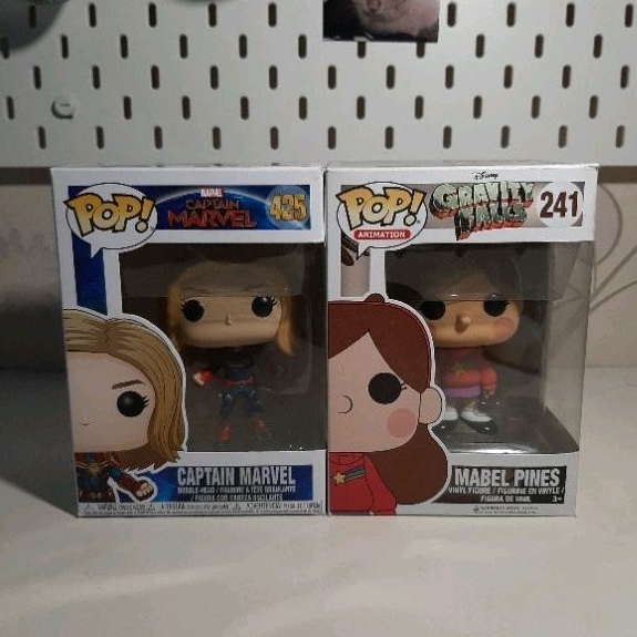 preloved funko pop captain marvel mabel pines