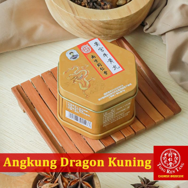 Angkung Dragon Kuning Original Cina