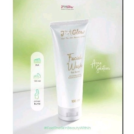 FACIAL CLEANSER ACNE / JGLOW SKINCARE / PERAWATAN WAJAH / SABUN JERAWAT / BEUTY JGLOW / CANTIK JGLOW