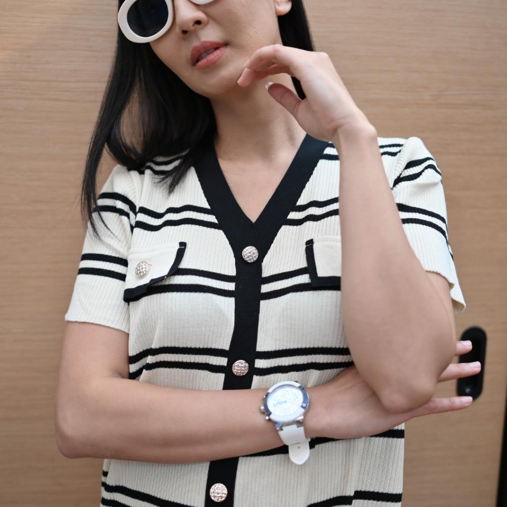 STRIPE DRESS PLATINUM IMPORT BANGKOK THAILAND