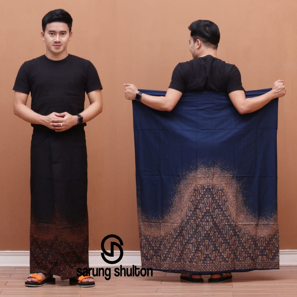 Sarung Batik Motif Parang Seno / Sarung Motif Seno / Sarung Bahan Katun Khas Pekalongan