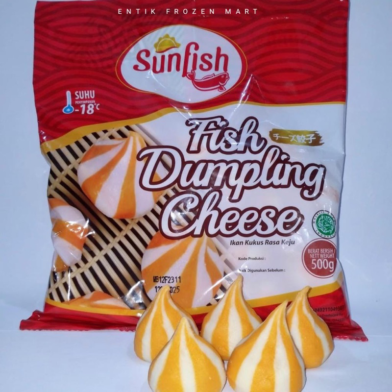 

Sunfish Fish Dumpling Cheese (Keju) | Fish Dumpling Chicken (Ayam) 500gr Sun Fish