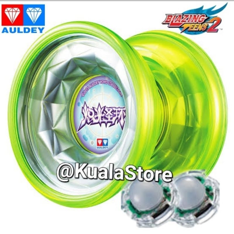 Mainan Yoyo Blazing Teams Auldey Original LED Lampu Holy Anthelion HQ Glare Anthelion Yoyo Blazing T