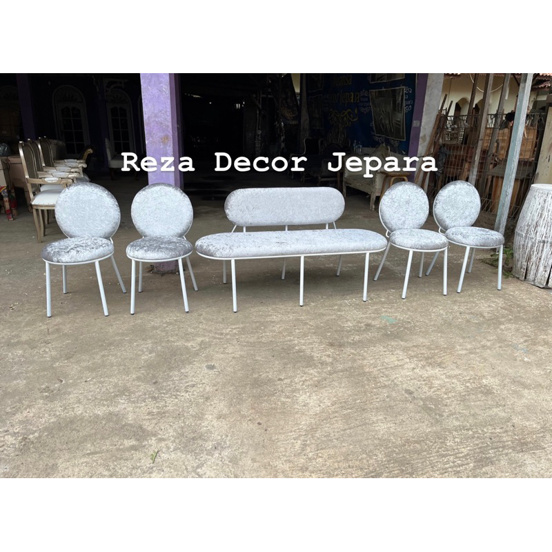 kursi pelaminan / kursi pelaminan rangka besi / kursi pelaminan terbaru / kursi pelaminan modern / k