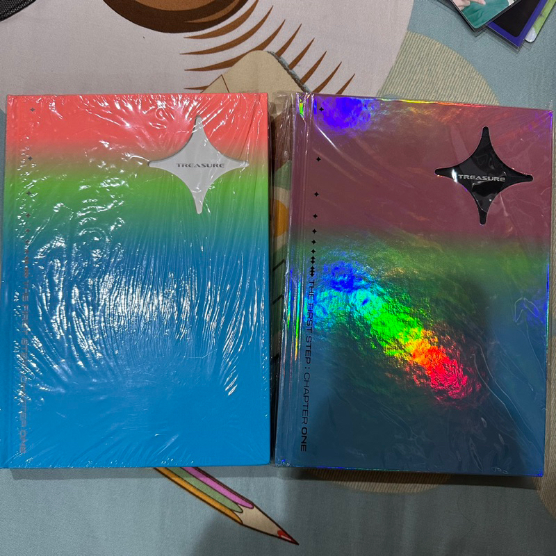 TREASURE ALBUM CHAPTER 1 2 3 WHITE BLACK VERSION