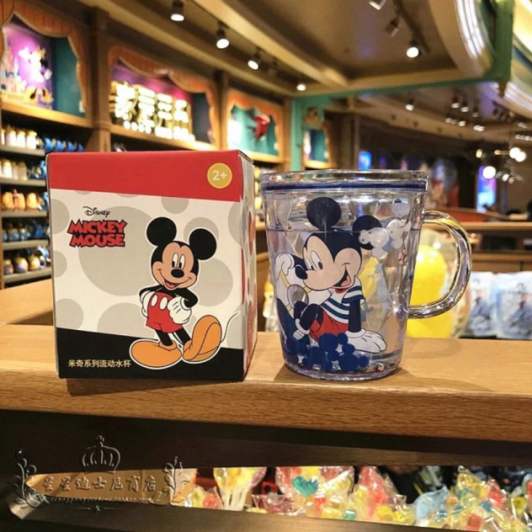 

BPA - Gelas Hadiah Original Glass Berkualitas Free Jual Kids Mickey Disney Kado Water Sequin