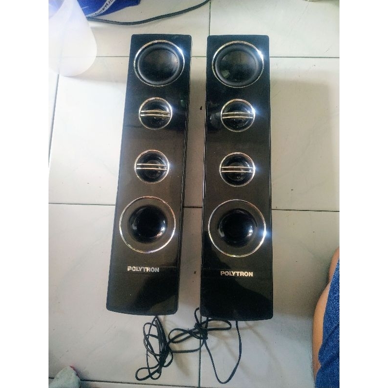 speaker pasif polytron tower ori (tanpa kaki)