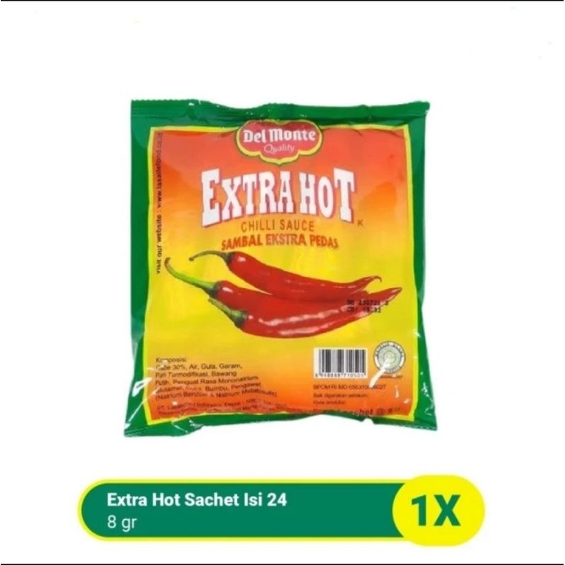 

Delmonte Saos Sambal Extrahot Sachet