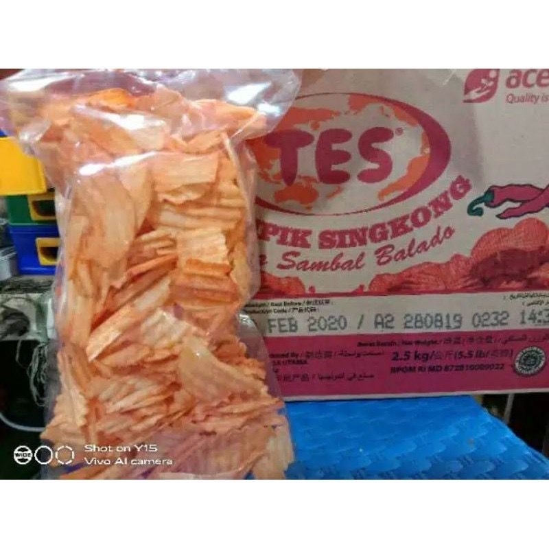 

Kripik Singkong Bakar Chuba Kemasan 250Gr