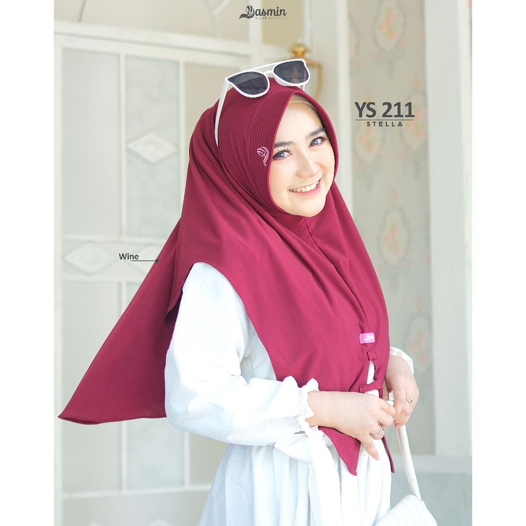 Yasmin Hijab Terlaris - Allura Jilbab Instan Yasmin Ys 211 Yasmin Hijab Instan Malay Stella Kerudung