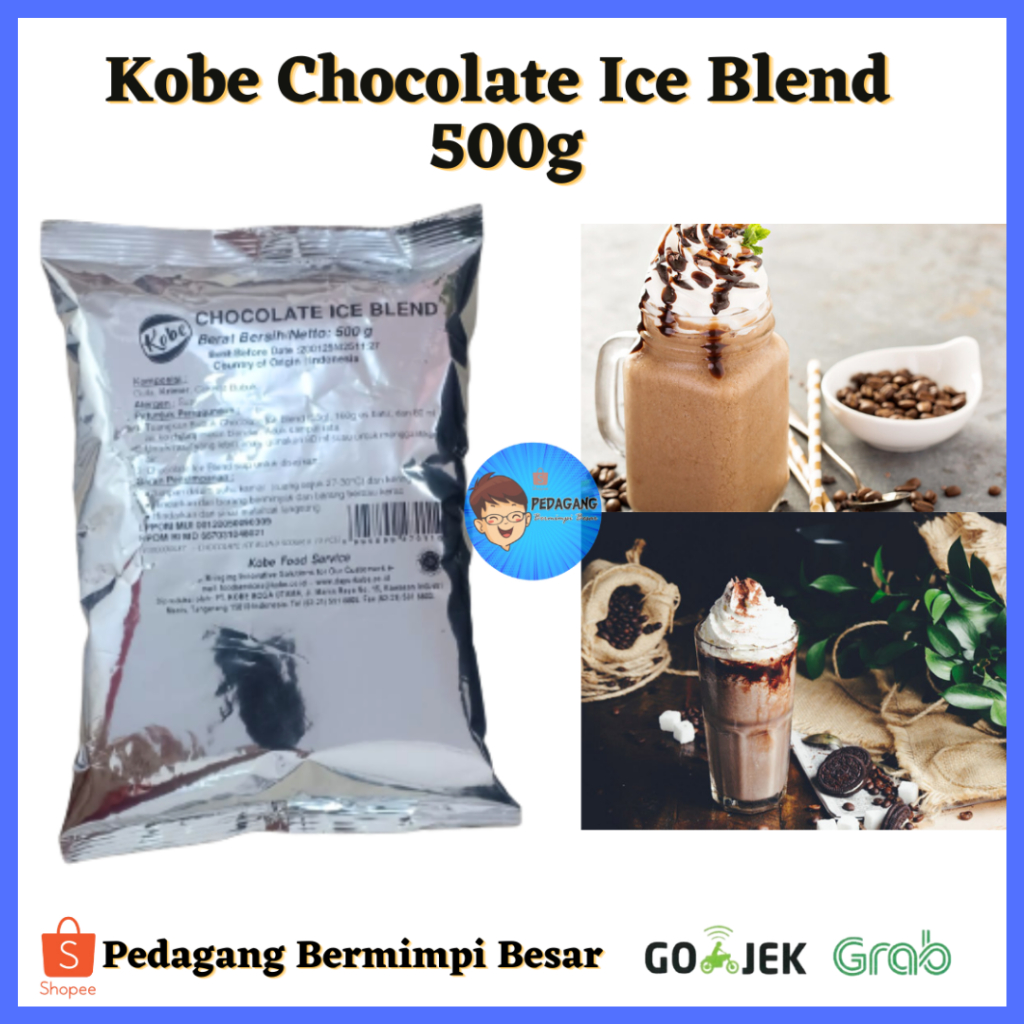 

Kobe Chocolate Ice Blend 500g/ chocolate/ Serbuk Minuman Kobe