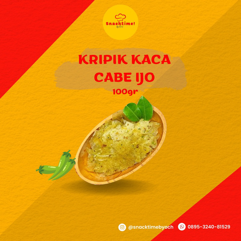 

KRIPIK KACA CABAI IJO POUCH