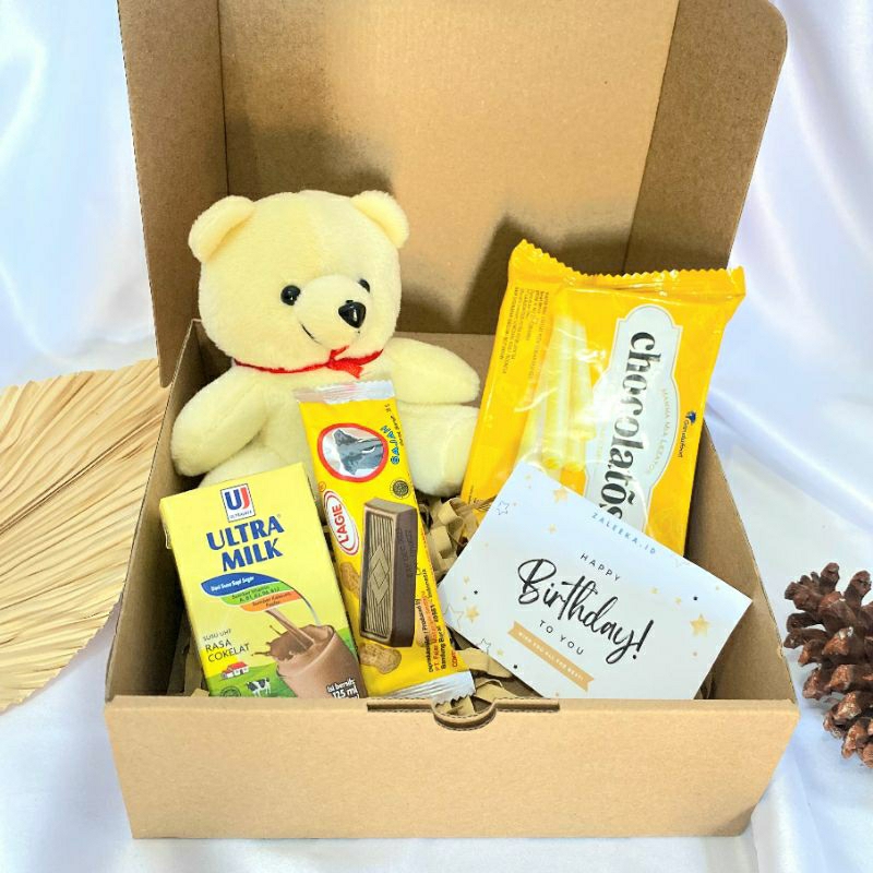 

Kado Hadiah Gift Box Hampers Ulang Tahun Wisuda Cewek Cowok Premium Murah