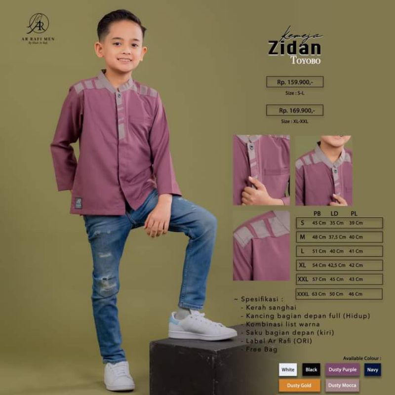 KOKO ZIDAN ARRAFI✓KOKO ANAK LENGAN PANJANG✓TERLARIS✓
