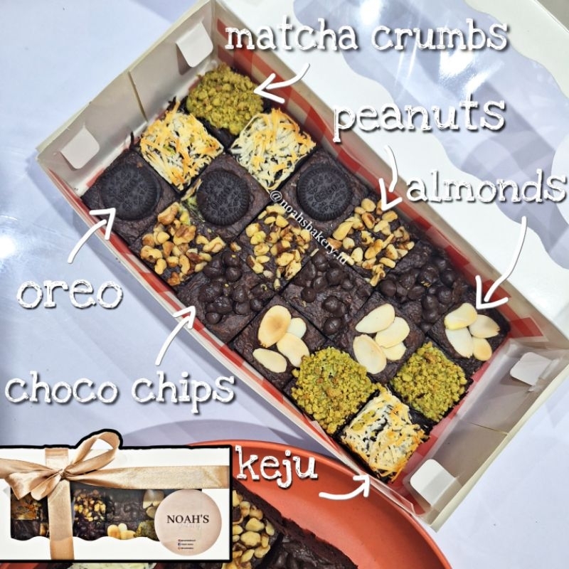 

Brownies Fudgy 20x10 cm - Box & Pita GRATIS