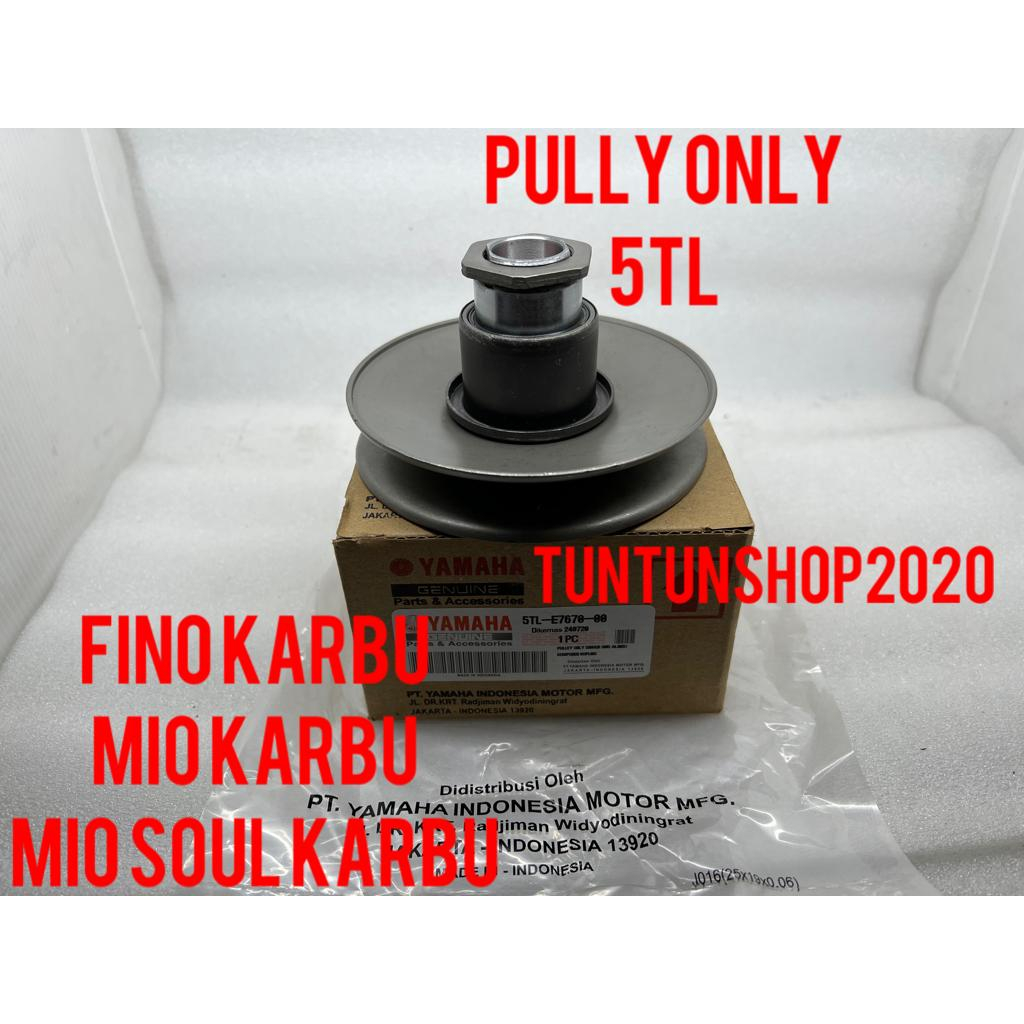 PULLY ONLY YAMAHA 5TL KUALITAS ASLI ORIGINAL YAMAHA MIO KARBU MIO SOUL KARBU FINO KARBU PULLY ONLI