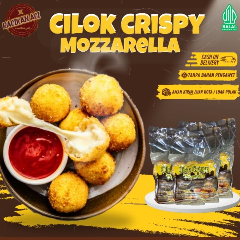 

CILOK CRISPY ISI KEJU MOZARELLA ( BACA DESKRIPSI⬇️ )